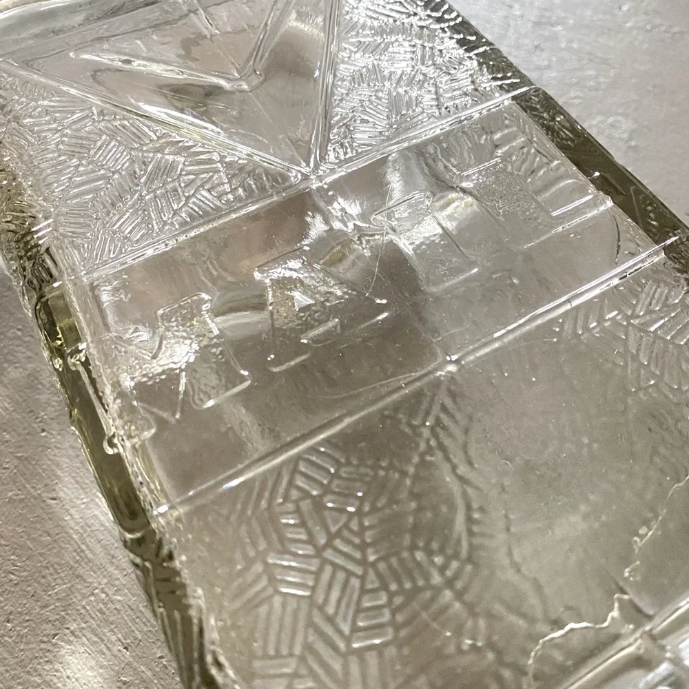 Antique Art Deco Glass Mailbox - Picture 2 of 8